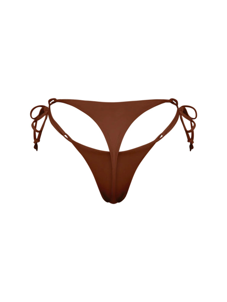 Brown Bikini Bottoms