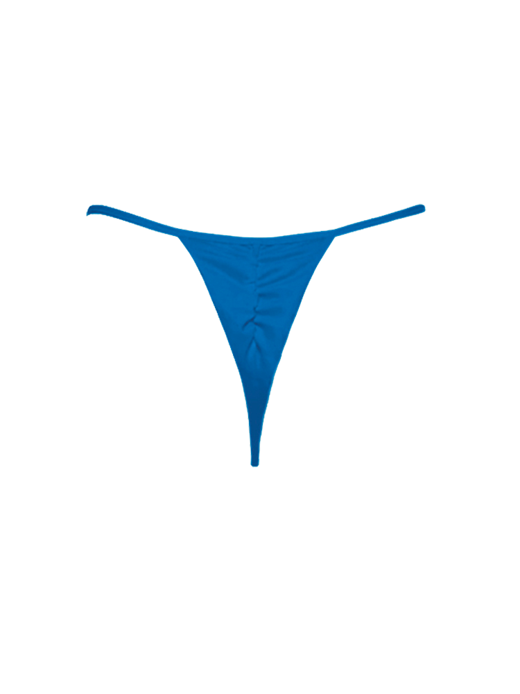 Blue Bikini Bottoms