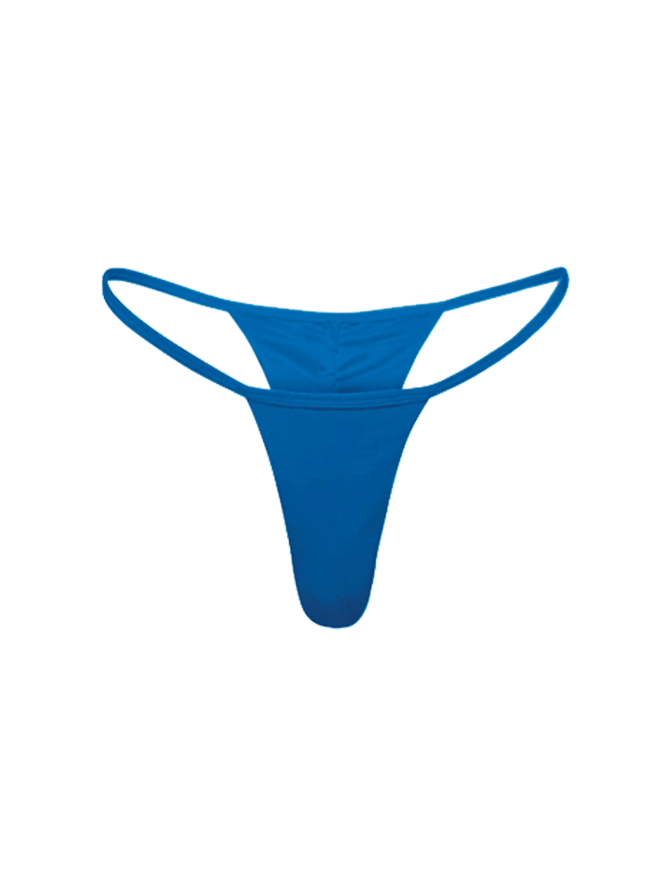 Blue Bikini Bottoms
