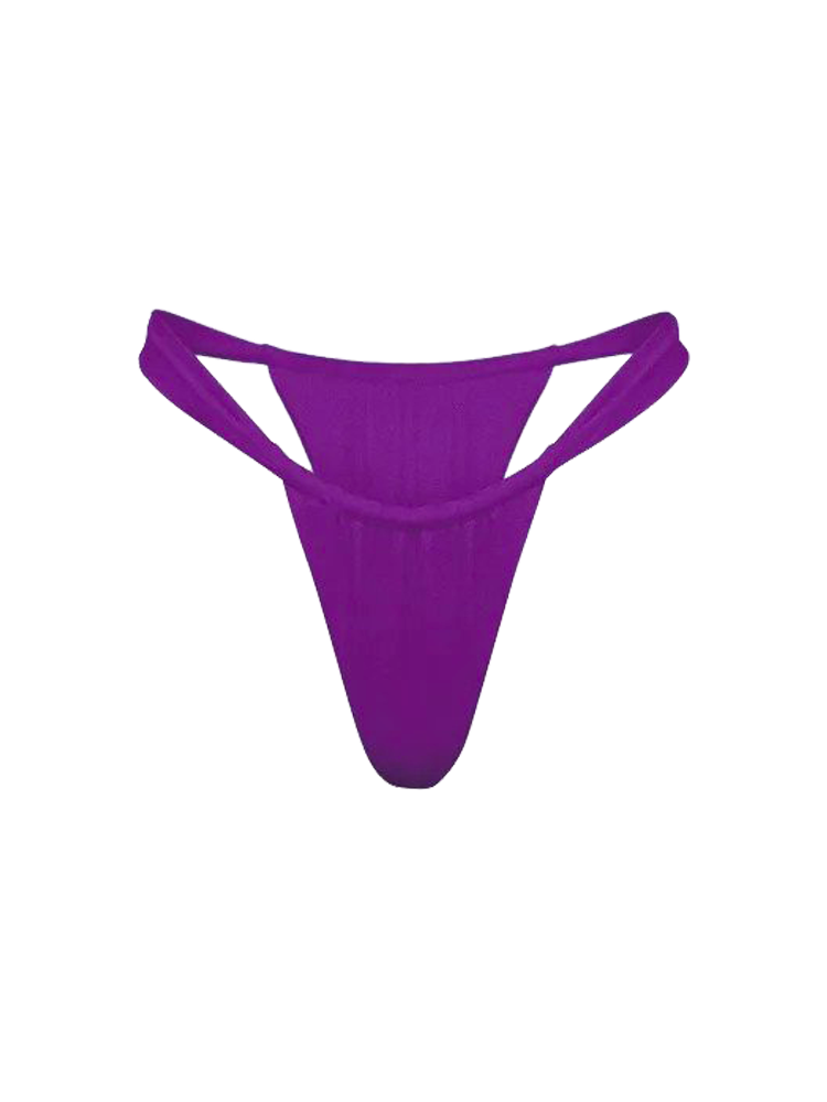 Dark Purple Bikini Bottoms 